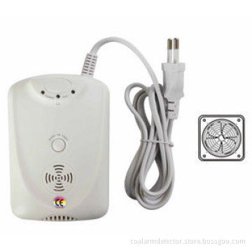 50hz / 60hz Co Alarm Detector , Ac 110-240v 150ppm Alarm Level